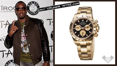 puff daddy made rolex|rolex in hip hop.